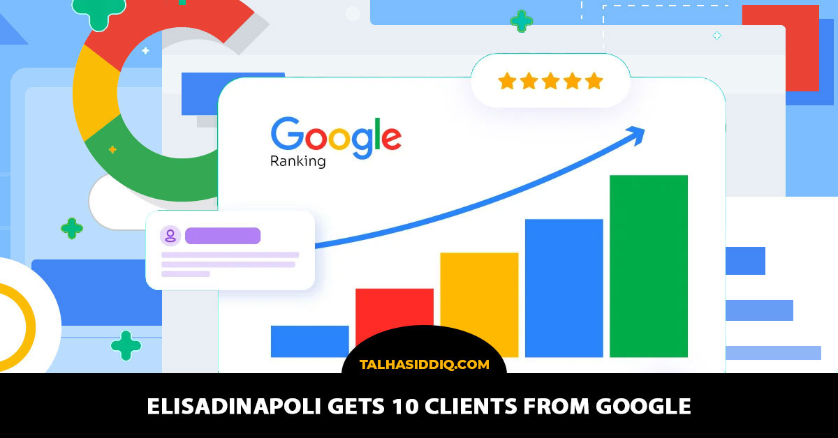 Elisadinapoli Gets 10 Clients from Google Book [FREE] SEO Consultation