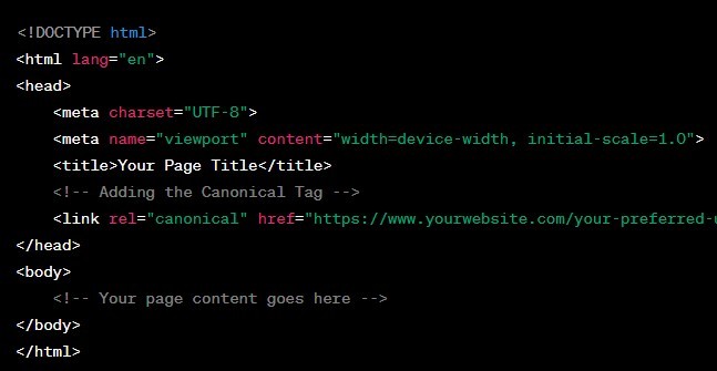 Alternate Page with Proper Canonical Tag 