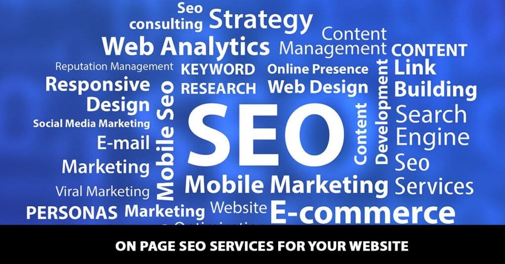On Page Seo Services For Your Website